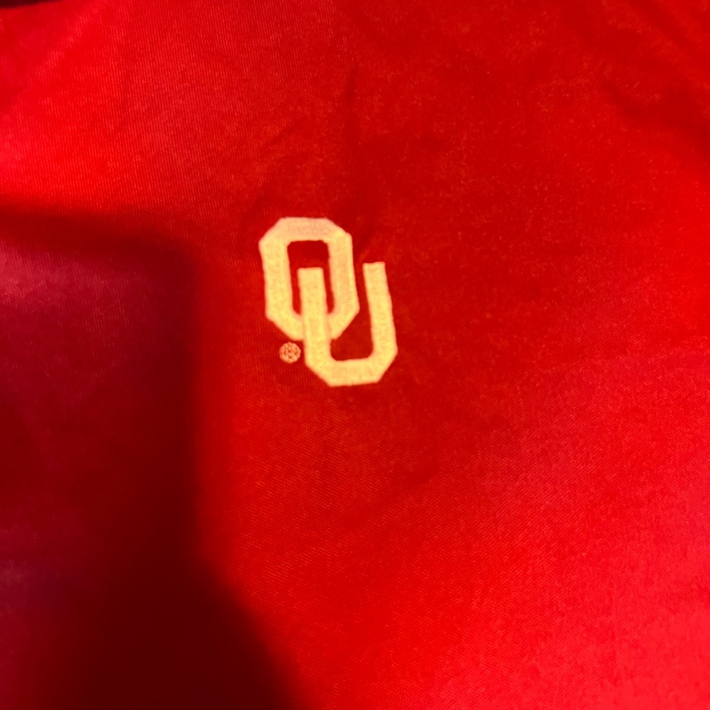 VanSport Oklahoma Sooners Polo Shirt NCAA College Team Red 2XL‎ - Picture 2 of 6